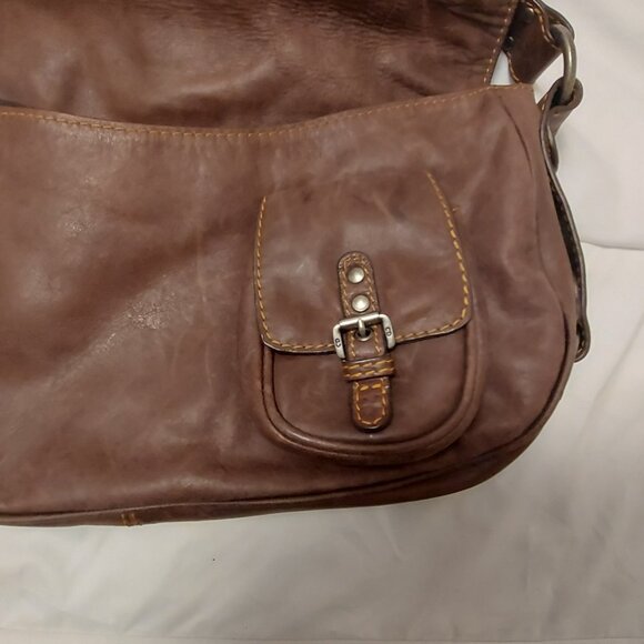 Dior Gaucho Double Saddle Bag in Brown Leather - Picture 5 of 12